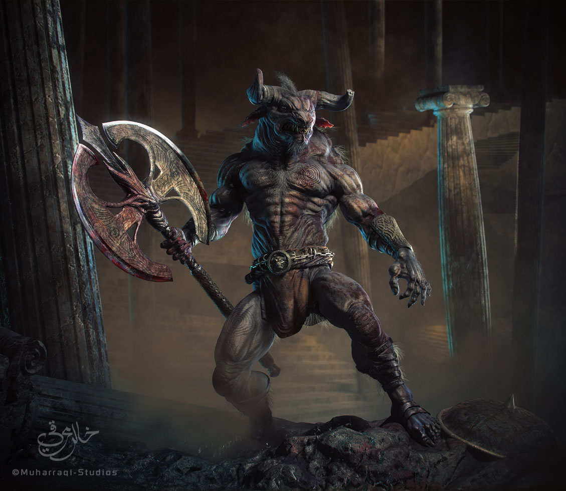 Ancient Beast’ The Minotaur01