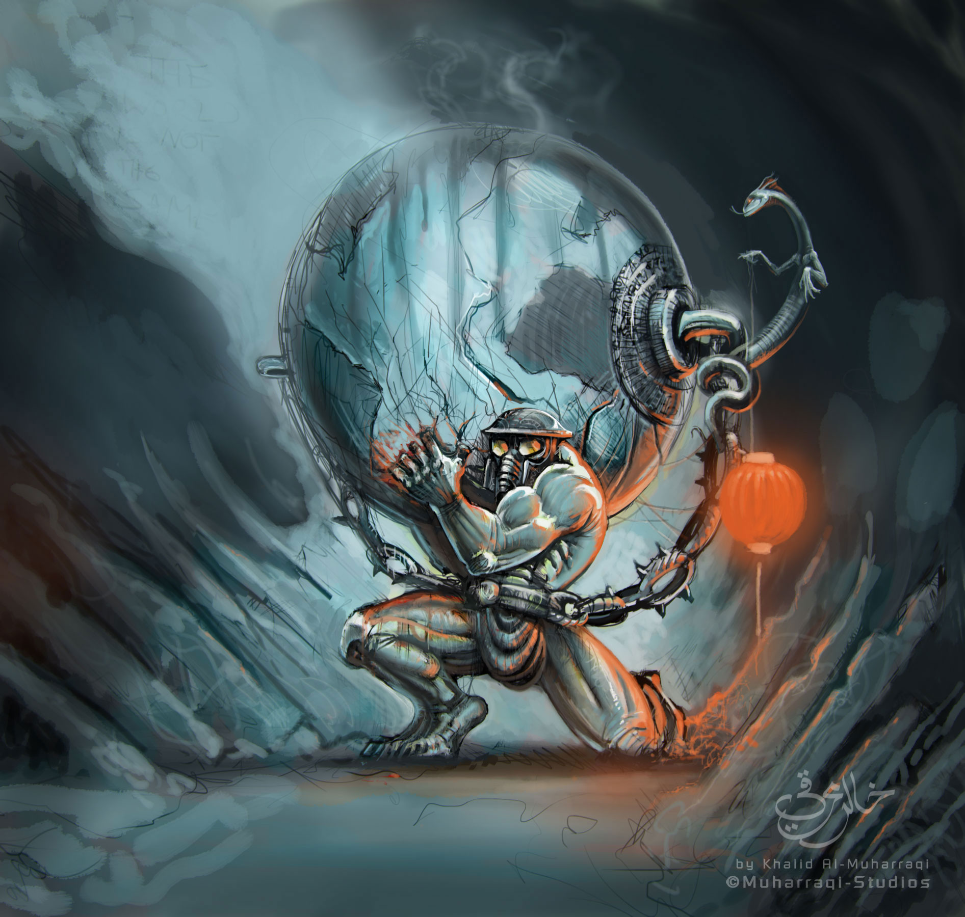 ‘Shattering Planet’ Sketch